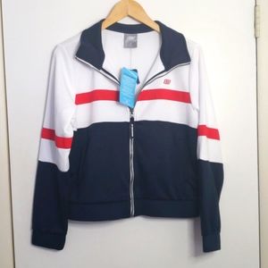 NwT Skechers track jacket sz M
